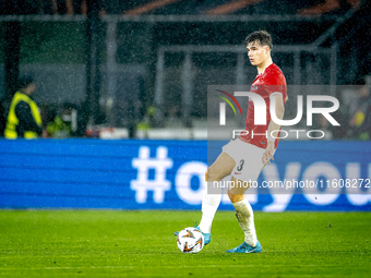 AZ Alkmaar midfielder Wouter Goes plays during the match between AZ and Elfsborg at the AZ Stadium for the UEFA Europa League - League phase...