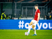 AZ Alkmaar midfielder Wouter Goes plays during the match between AZ and Elfsborg at the AZ Stadium for the UEFA Europa League - League phase...