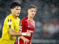 AZ Alkmaar midfielder Sven Mijnans during the match between AZ and Elfsborg at the AZ Stadium for the UEFA Europa League - League phase - Ma...