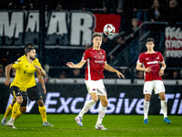 AZ Alkmaar midfielder Sven Mijnans during the match between AZ and Elfsborg at the AZ Stadium for the UEFA Europa League - League phase - Ma...