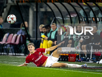 AZ Alkmaar midfielder Sven Mijnans during the match between AZ and Elfsborg at the AZ Stadium for the UEFA Europa League - League phase - Ma...