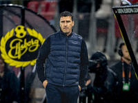 AZ Alkmaar trainer Maarten Martens during the match AZ vs. Elfsborg at the AZ Stadium for the UEFA Europa League - League phase - Matchday 1...