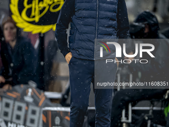 AZ Alkmaar trainer Maarten Martens during the match AZ vs. Elfsborg at the AZ Stadium for the UEFA Europa League - League phase - Matchday 1...