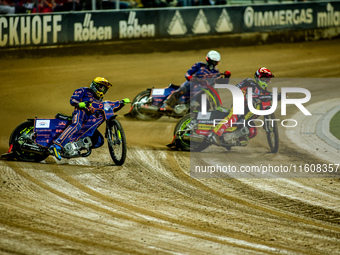 Martin Vaculik participates in a PGE Speedway Ekstraliga game between Sparta Wroclaw and Stal Gorzow Wielkopolski in Wroclaw, Poland, on Sep...