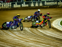 Martin Vaculik participates in a PGE Speedway Ekstraliga game between Sparta Wroclaw and Stal Gorzow Wielkopolski in Wroclaw, Poland, on Sep...