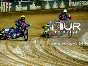 Martin Vaculik participates in a PGE Speedway Ekstraliga game between Sparta Wroclaw and Stal Gorzow Wielkopolski in Wroclaw, Poland, on Sep...