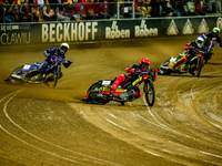 JAKUB KRAWCZYK participates in a PGE Speedway Ekstraliga game between Sparta Wroclaw and Stal Gorzow Wielkopolski in Wroclaw, Poland, on Sep...