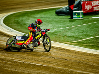 ARTEM LAGUTA participates in a PGE Speedway Ekstraliga game between Sparta Wroclaw and Stal Gorzow Wielkopolski in Wroclaw, Poland, on Septe...