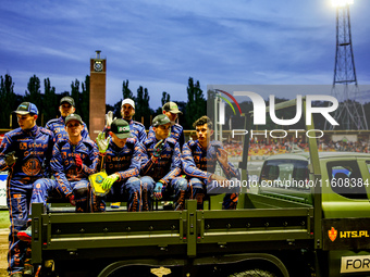 STAL TEAM during a PGE Speedway Ekstraliga game between Sparta Wroclaw and Stal Gorzow Wielkopolski in Wroclaw, Poland, on September 25, 202...