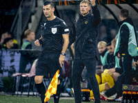 Elfsborg trainer Oscar Hiljemark during the match AZ vs. Elfsborg at the AZ Stadium for the UEFA Europa League - League phase - Matchday 1 s...