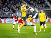 AZ Alkmaar defender Alexandre Penetra plays during the match AZ - Elfsborg at the AZ Stadium for the UEFA Europa League - League phase - Mat...