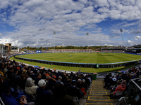 A general view of the stadium during the Metro Bank One Day Series match between England and Australia at the Seat Unique Riverside in Chest...