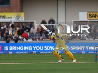 Australia's Steve Smith bats during the Metro Bank One Day Series match between England and Australia at the Seat Unique Riverside in Cheste...