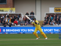 Australia's Steve Smith bats during the Metro Bank One Day Series match between England and Australia at the Seat Unique Riverside in Cheste...