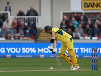 Australia's Steve Smith digs out a yorker from England's Brydon Carse during the Metro Bank One Day Series match between England and Austral...