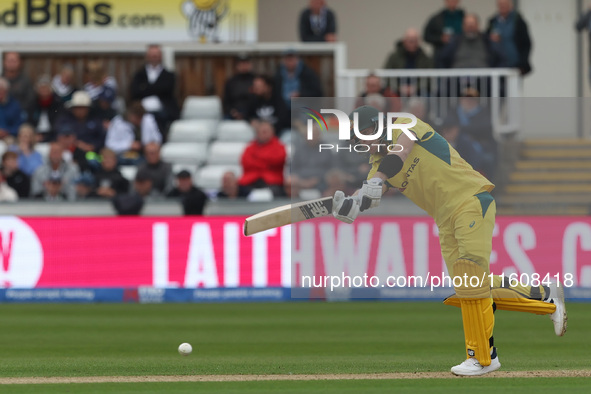 Australia's Steve Smith bats during the Metro Bank One Day Series match between England and Australia at the Seat Unique Riverside in Cheste...