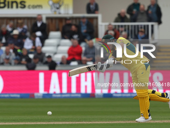 Australia's Steve Smith bats during the Metro Bank One Day Series match between England and Australia at the Seat Unique Riverside in Cheste...