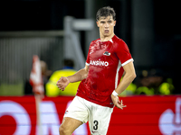 AZ Alkmaar midfielder Wouter Goes plays during the match AZ - Elfsborg at the AZ Stadium for the UEFA Europa League - League phase - Matchda...