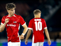 AZ Alkmaar midfielder Wouter Goes plays during the match AZ - Elfsborg at the AZ Stadium for the UEFA Europa League - League phase - Matchda...