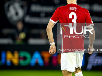 AZ Alkmaar midfielder Wouter Goes plays during the match AZ - Elfsborg at the AZ Stadium for the UEFA Europa League - League phase - Matchda...