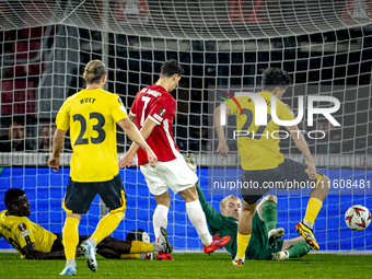 AZ Alkmaar forward Ruben van Bommel during the match between AZ and Elfsborg at the AZ Stadium for the UEFA Europa League - League phase - M...