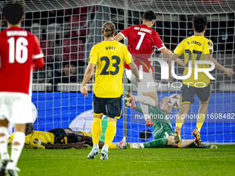 AZ Alkmaar forward Ruben van Bommel during the match between AZ and Elfsborg at the AZ Stadium for the UEFA Europa League - League phase - M...