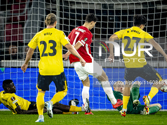 AZ Alkmaar forward Ruben van Bommel during the match between AZ and Elfsborg at the AZ Stadium for the UEFA Europa League - League phase - M...