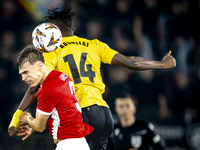 AZ Alkmaar midfielder Wouter Goes and IF Elfsborg forward Jalal Abdullai during the match AZ vs. Elfsborg at the AZ Stadium for the UEFA Eur...