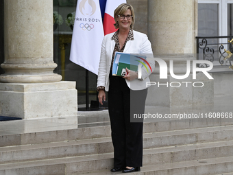 Marie-Agnes Poussier-Winsback, the newly appointed French Delegate Minister for Social and Solidarity Economy, Profit-Sharing, and Incentive...