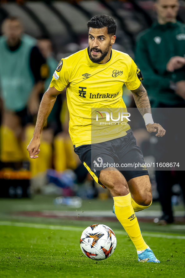 Elfsborg defender Rami Kaib during the match between AZ and Elfsborg at the AZ Stadium for the UEFA Europa League - League phase - Matchday...