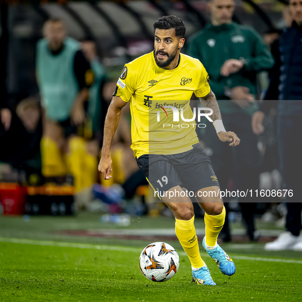 Elfsborg defender Rami Kaib during the match between AZ and Elfsborg at the AZ Stadium for the UEFA Europa League - League phase - Matchday...