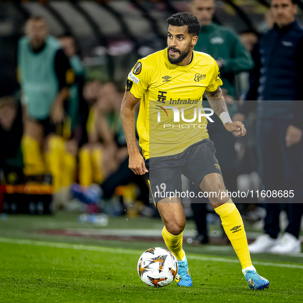 Elfsborg defender Rami Kaib during the match between AZ and Elfsborg at the AZ Stadium for the UEFA Europa League - League phase - Matchday...