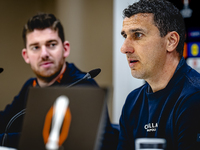 AZ Alkmaar trainer Maarten Martens during the match AZ - Elfsborg at the AZ Stadium for the UEFA Europa League - League phase - Matchday 1 s...