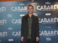 Julian Segura attends the red carpet for the Cabaret the Musical premiere with Itati Cantoral's special participation at Teatro de los Insur...