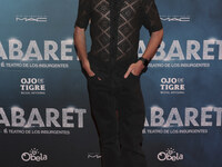 Emilio Beltran attends the red carpet for the Cabaret the Musical premiere with Itati Cantoral's special participation at Teatro de los Insu...