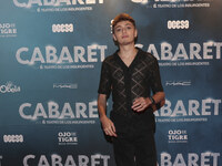 Emilio Beltran attends the red carpet for the Cabaret the Musical premiere with Itati Cantoral's special participation at Teatro de los Insu...