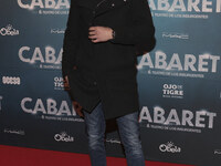 Juan Pablo Gil attends the red carpet for the Cabaret the Musical premiere with Itati Cantoral's special participation at Teatro de los Insu...