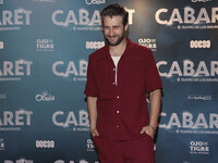 Nacho Tahhan attends the red carpet for the Cabaret the Musical premiere with Itati Cantoral's special participation at Teatro de los Insurg...