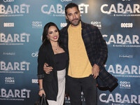 Paola Escalera and Raul Coronado attend the red carpet for the Cabaret the Musical premiere with Itati Cantoral's special participation at T...