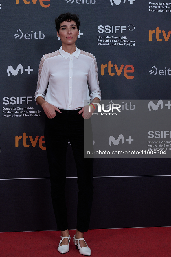 Isabel Pena attends the red carpet for El Llanto during the 72nd San Sebastian International Film Festival in San Sebastian, Spain, on Septe...