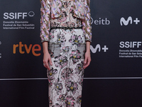 Mathilde Ollivier attends the red carpet for El Llanto during the 72nd San Sebastian International Film Festival in San Sebastian, Spain, on...