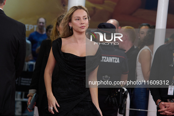 Ester Exposito attends the red carpet for El Llanto during the 72nd San Sebastian International Film Festival in San Sebastian, Spain, on Se...