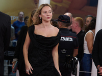 Ester Exposito attends the red carpet for El Llanto during the 72nd San Sebastian International Film Festival in San Sebastian, Spain, on Se...