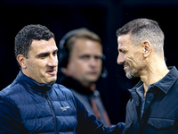 AZ Alkmaar trainer Maarten Martens during the match AZ - Elfsborg at the AZ Stadium for the UEFA Europa League - League phase - Matchday 1 s...