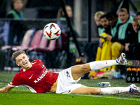 AZ Alkmaar midfielder Sven Mijnans during the match between AZ and Elfsborg at the AZ Stadium for the UEFA Europa League - League phase - Ma...