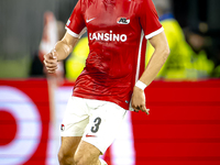 AZ Alkmaar midfielder Wouter Goes plays during the match AZ - Elfsborg at the AZ Stadium for the UEFA Europa League - League phase - Matchda...