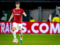 AZ Alkmaar midfielder Wouter Goes plays during the match AZ - Elfsborg at the AZ Stadium for the UEFA Europa League - League phase - Matchda...