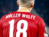 AZ Alkmaar defender David Moller Wolfe plays during the match AZ - Elfsborg at the AZ Stadium for the UEFA Europa League - League phase - Ma...