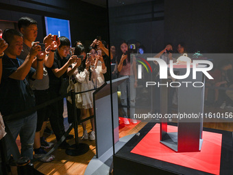 Visitors visit the Nanjing Museum in Nanjing, China, on September 26, 2024. By the end of August 2024, the 6,833 museums officially register...