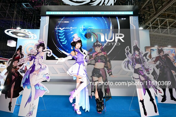 View of the 2024 Tokyo Game Show (TGS2024) in Tokyo, Japan, on September 26, 2024. 